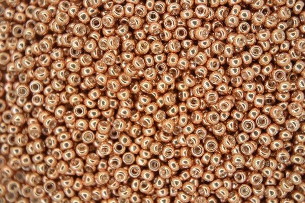 250g WHOLESALE MIYUKI 11/0 Round Japanese Seed Beads 2mm 91072L Galvanized Light Beige