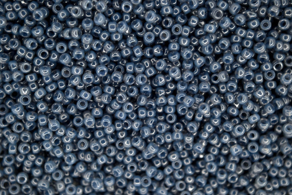10g MIYUKI 11/0 Round Japanese Seed Beads 2mm 92378 Slate