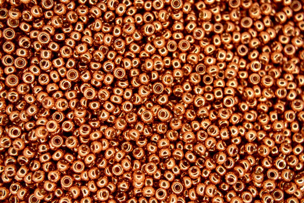 10g MIYUKI 11/0 Round Japanese Seed Beads 2mm 94206 DURACOAT Galvanized Muscat