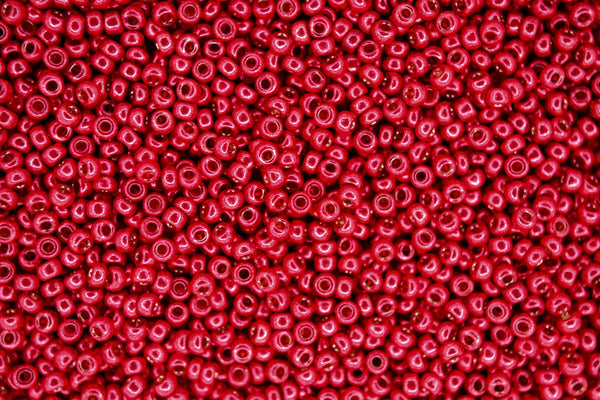 10g MIYUKI 11/0 Round Japanese Seed Beads 2mm 94211 DURACOAT Galvanized Light Cranberry