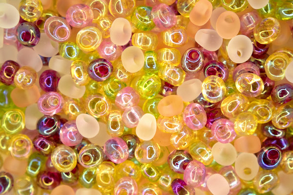 10g MIYUKI Magatamas Japanese Beads 4mm MIX19 Mix Tango