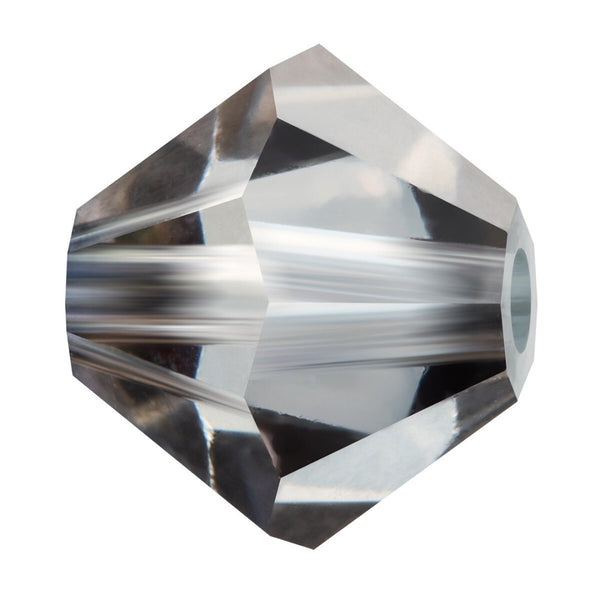 21x Preciosa MC Bicone Rondell/Diamond Czech Seed Beads 6mm Crystal Valentinite