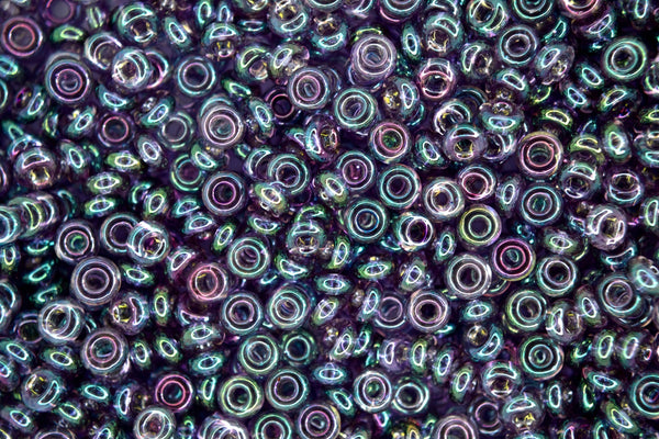 5g TOHO 6/0 Demi Japanese Seed Beads 4mm 206 Gold Lusted Hydrangea