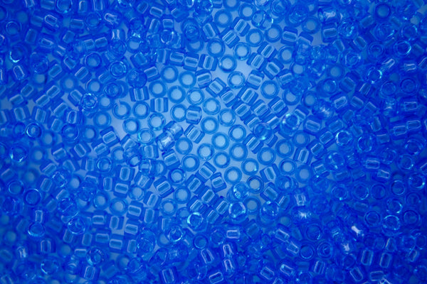 7.2g MIYUKI 11/0 Delica Japanese Seed Beads 1.6mm DB1110 Transparent Azure
