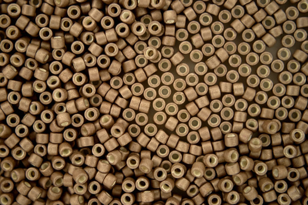 7.2g MIYUKI 11/0 Delica Japanese Seed Beads 1.6mm DB1168 Galvanized Matte Light Smoky Amethyst