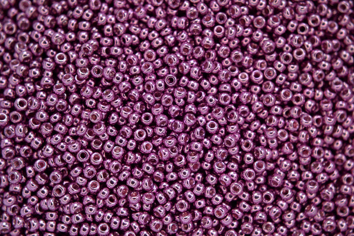 10g MIYUKI 11/0 Round Japanese Seed Beads 2mm 91061L Galvanized Rose Beadacious