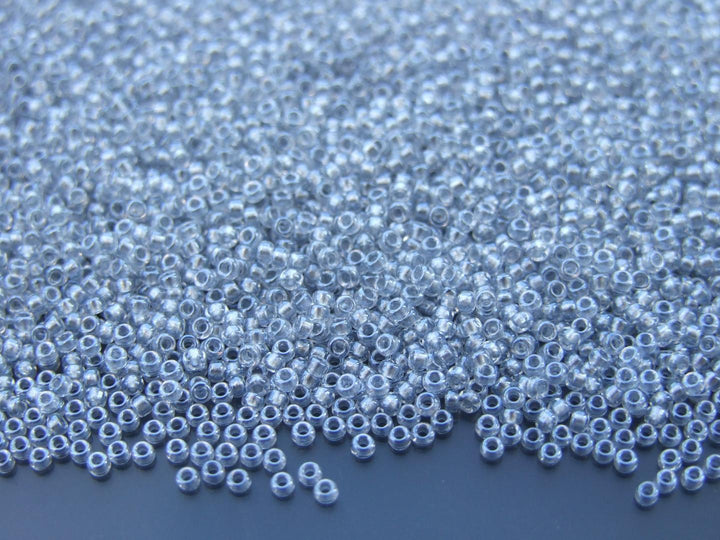 10g MIYUKI 15/0 Round Japanese Seed Beads 1.5mm 91105 Galvanized Crystal Beadacious