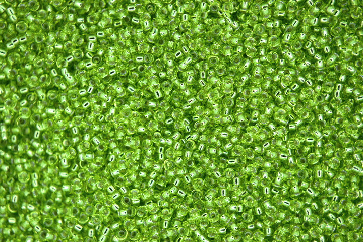 10g MIYUKI 15/0 Round Japanese Seed Beads 1.5mm 914 Chartreuse Beadacious