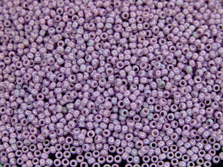 10g Matubo 11/0 Round Czech Seed Beads 2mm Metallic Amethyst Beadacious