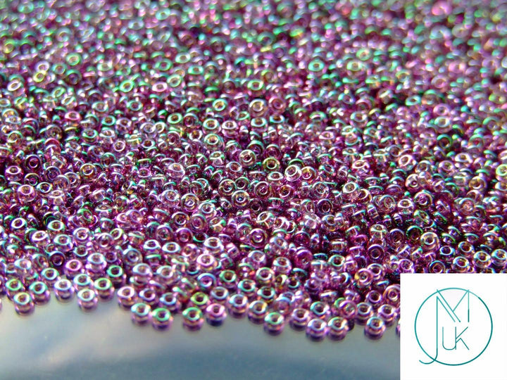 10g TOHO 11/0 Demi Japanese Seed Beads 2mm 206 Gold Lusted Hydrangea Beadacious