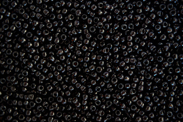 10g TOHO 11/0 Round Japanese Seed Beads 2mm 14 Transparent Root Beer Beadacious