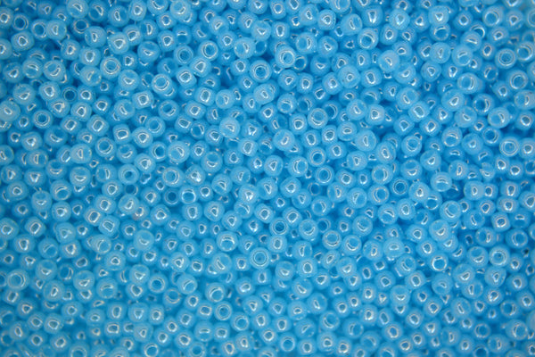 10g TOHO 11/0 Round Japanese Seed Beads 2mm 143 Ceylon Aqua Beadacious