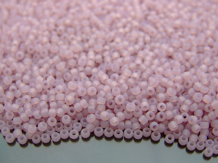 10g TOHO 11/0 Round Japanese Seed Beads 2mm 151F Ceylon Frosted Grape Mist Beadacious