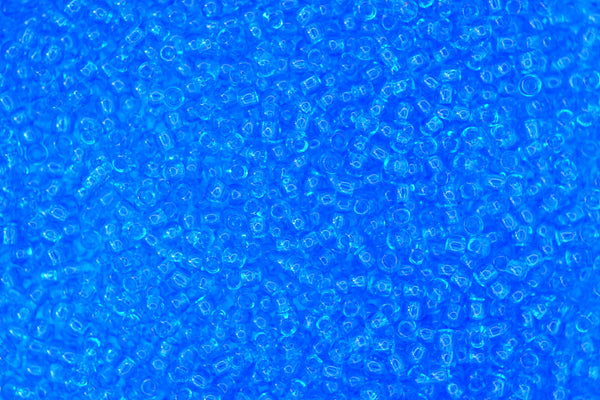 10g TOHO 11/0 Round Japanese Seed Beads 2mm 3B Transparent Dark Aquamarine Beadacious