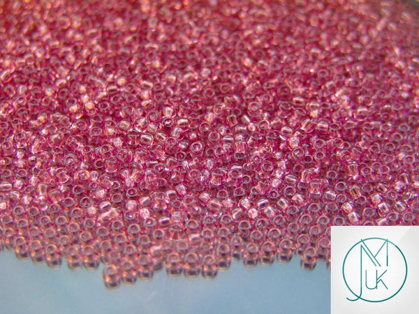 10g TOHO 11/0 Round Japanese Seed Beads 2mm 6 Transparent Light Amethyst Beadacious