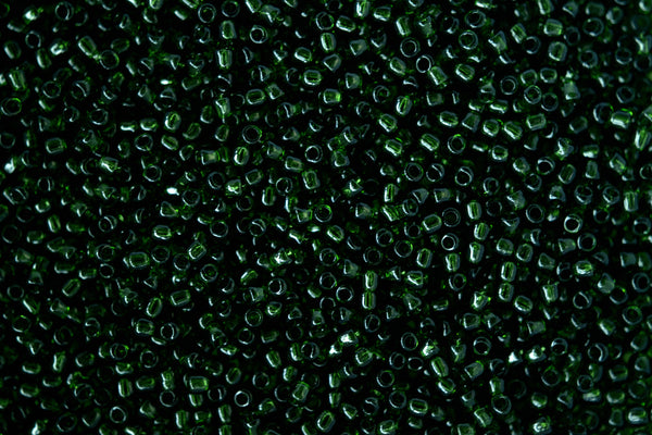 10g TOHO 11/0 Round Japanese Seed Beads 2mm 940 Transparent Olivine Beadacious