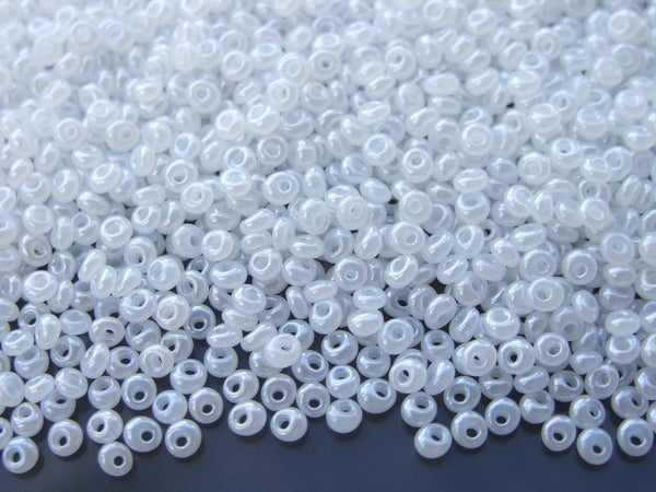 10g TOHO 3mm Magatama Japanese Seed Beads 141 Ceylon Snowflake Beadacious