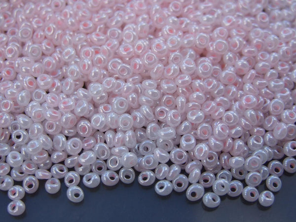 10g TOHO 3mm Magatama Japanese Seed Beads 145 Ceylon Innocent Pink Beadacious