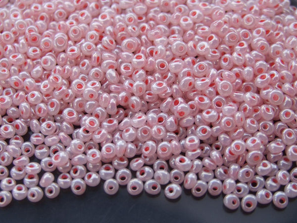 10g TOHO 3mm Magatama Japanese Seed Beads 911 Ceylon Impatiens Pink Beadacious