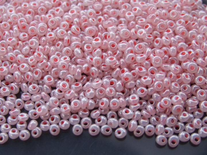 10g TOHO 3mm Magatama Japanese Seed Beads 911 Ceylon Impatiens Pink Beadacious