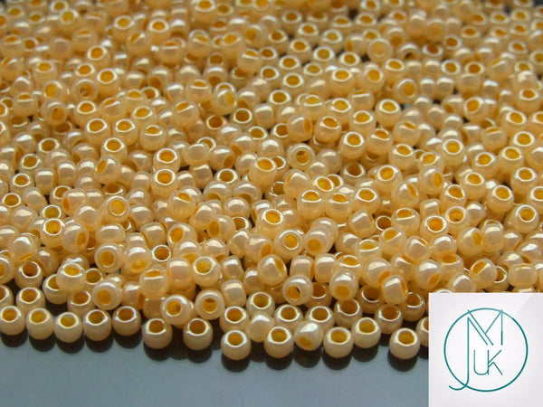 10g TOHO 8/0 Round Japanese Beads 3mm 148 Ceylon Peach Cobler Beadacious