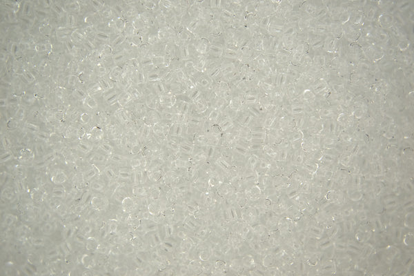 10g TOHO 11/0 Round Japanese Seed Beads 2mm 1 Transparent Crystal