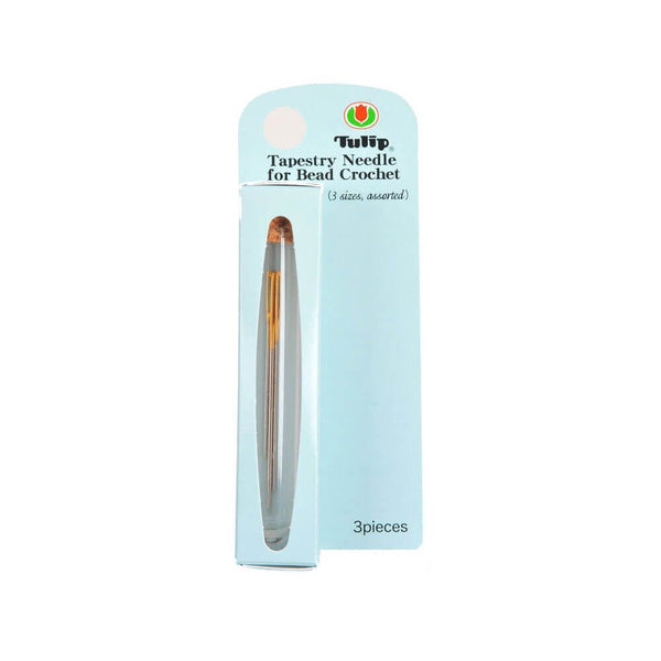 Tulip Tapestry Needle for Bead Crochet Pack of 3 Assorted