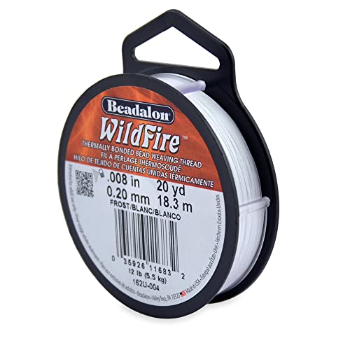 Beadalon Wildfire Frost 0.008in/0.20mm 12lb/5.5kg 20yd/18m