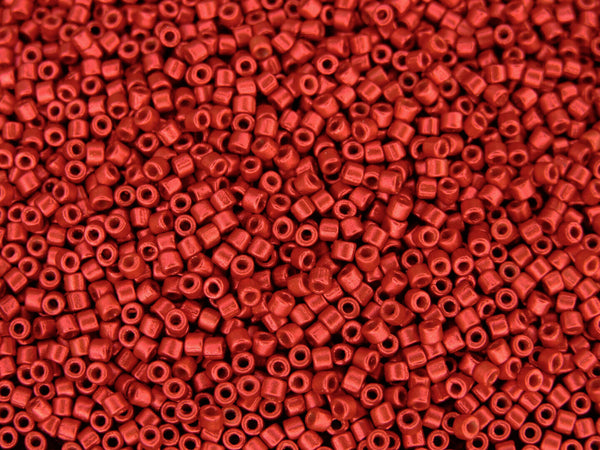 5g MATUBO 10/0 Best Quality Czech Cylinder Seed Beads Matte Metallic Lava Beadacious