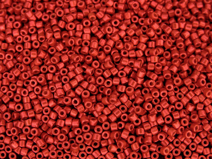 5g MATUBO 10/0 Best Quality Czech Cylinder Seed Beads Matte Metallic Lava Beadacious