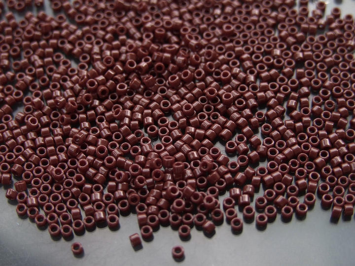 7g TOHO 11/0 Treasure Japanese Seed Beads 1.8mm 46 Opaque Oxblood Beadacious