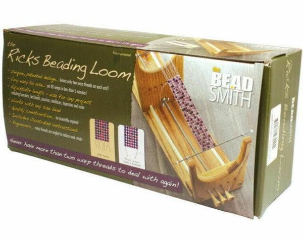 Ricks Beading Loom Rv Assembled Two Warp 13.5 X 3.75 X 4.5 Inch Bracelet Making Kit Jewellery Making