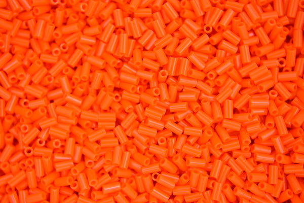 10g MIYUKI 3mm Bugle Japanese Glass  Seed Beads 9406 Opaque Orange