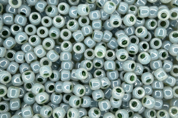 10g TOHO 6/0 Round Japanese Seed Beads 4mm 915 Ceylon Dark Seafoam