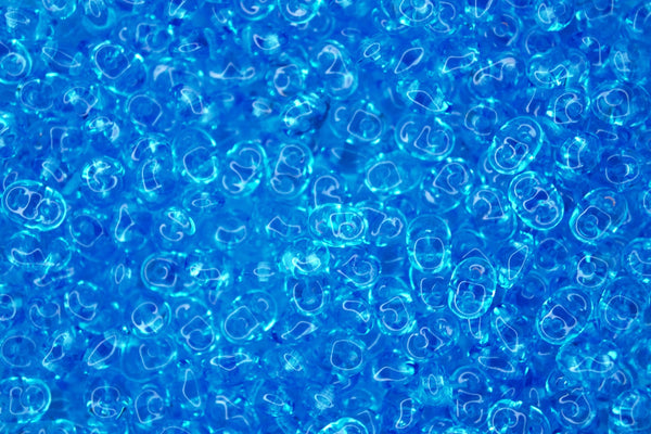 20g Matubo SuperDuo Czech Seed Beads 2.5x5mm Transparent Aquamarine