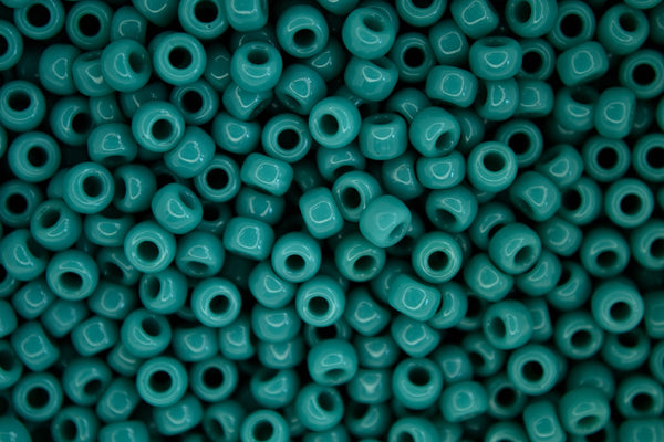 10g MIYUKI 6/0 Round Japanese Seed Beads 4mm 9412 Opaque Turquoise Green
