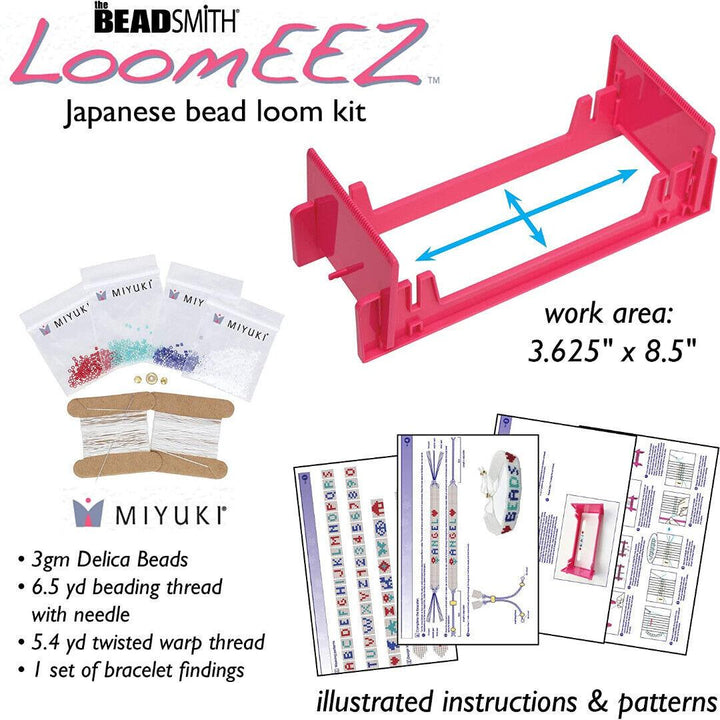 Beading Loom Beadsmith LoomEEZ Japanese Bead Loom Kit Beadacious