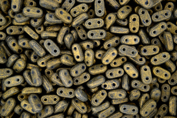 5g CzechMates Bar Czech Beads 3x6mm Pacifica Poppy Seed