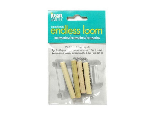 Deb Moffett-Hall's Endless Loom Sizing Rods for Sizes 6'' and 6.5'' Beadacious