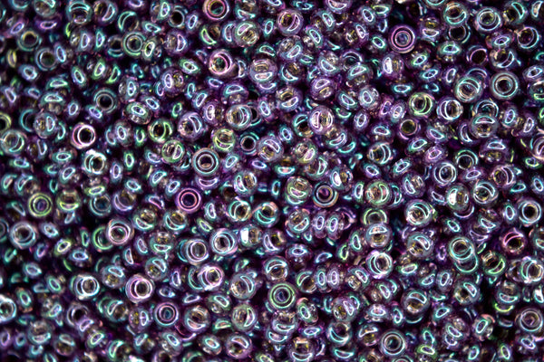 10g TOHO 11/0 Demi Japanese Seed Beads 2mm 206 Gold Lusted Hydrangea