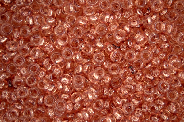 10g TOHO 8/0 Demi Japanese Seed Beads 3mm YPS0063 HYBRID ColorTrends Transparent Iced Coffee