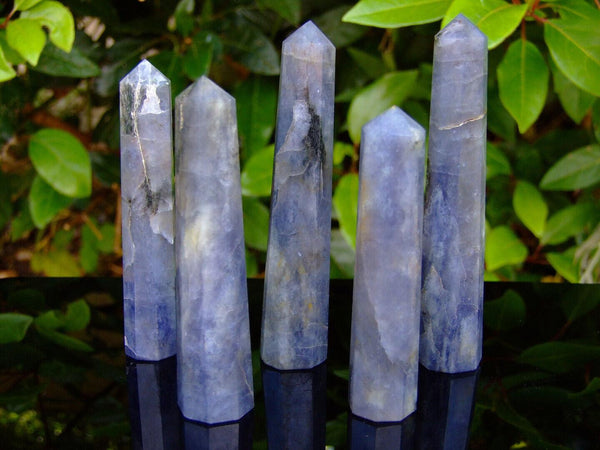 Iolite Obelisk Obelisk Handmade Tower Polished Natural Gemstone Beadacious