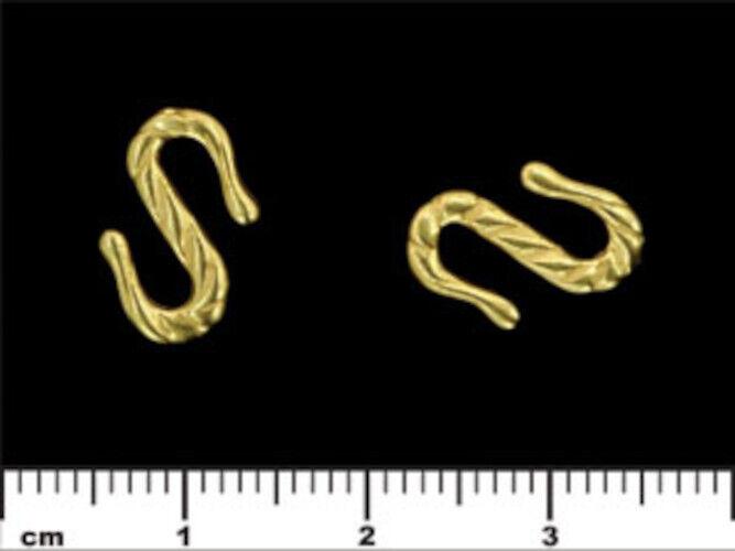 JBB Rope Hook 15x10mm Gold Jewellery Making Beadacious