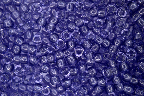 10g Matubo 6/0 Round Czech Seed Beads 4mm Tanzanite