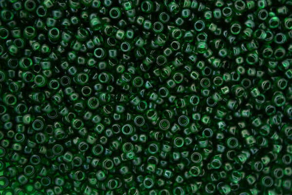 10g MIYUKI 11/0 Round Japanese Seed Beads 2mm 9156SF Semi Matte Emerald