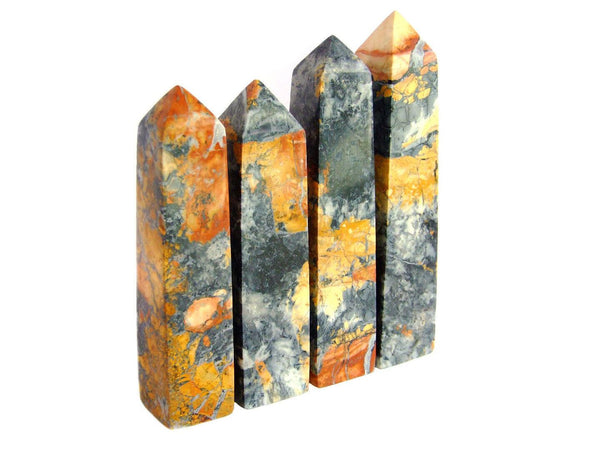 Maligano Jasper Obelisk Handmade Tower Polished Natural Gemstone Beadacious