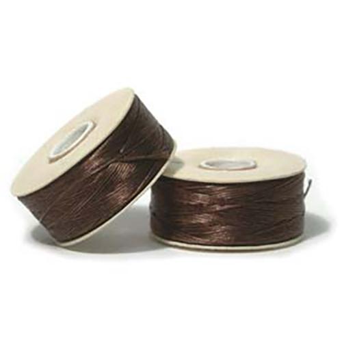 Nymo Beading Thread Size D Brown Beadacious