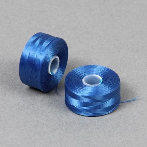 S Lon Beading Thread Size AA Tex35 CB Capri Blue Beadacious