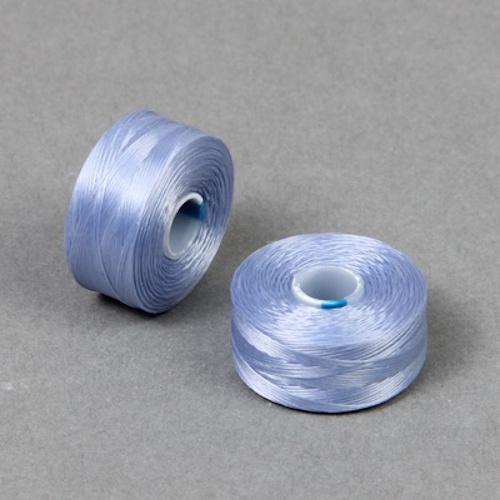 S Lon Beading Thread Size AA Tex35 LBL Light Blue Beadacious