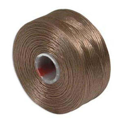 S Lon Beading Thread Size AA Tex35 LCO Light Copper Beadacious